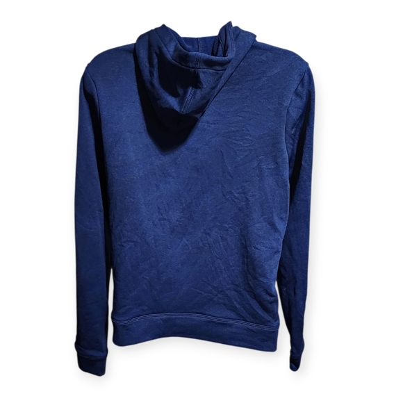 NOBULL  Arctic Polartec Pullover Fleece Deep Blue Sweatshirt Hoodie - Women's - Picture 6 of 11